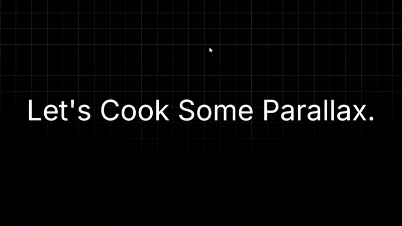 Zoom Parallax Effect craft preview